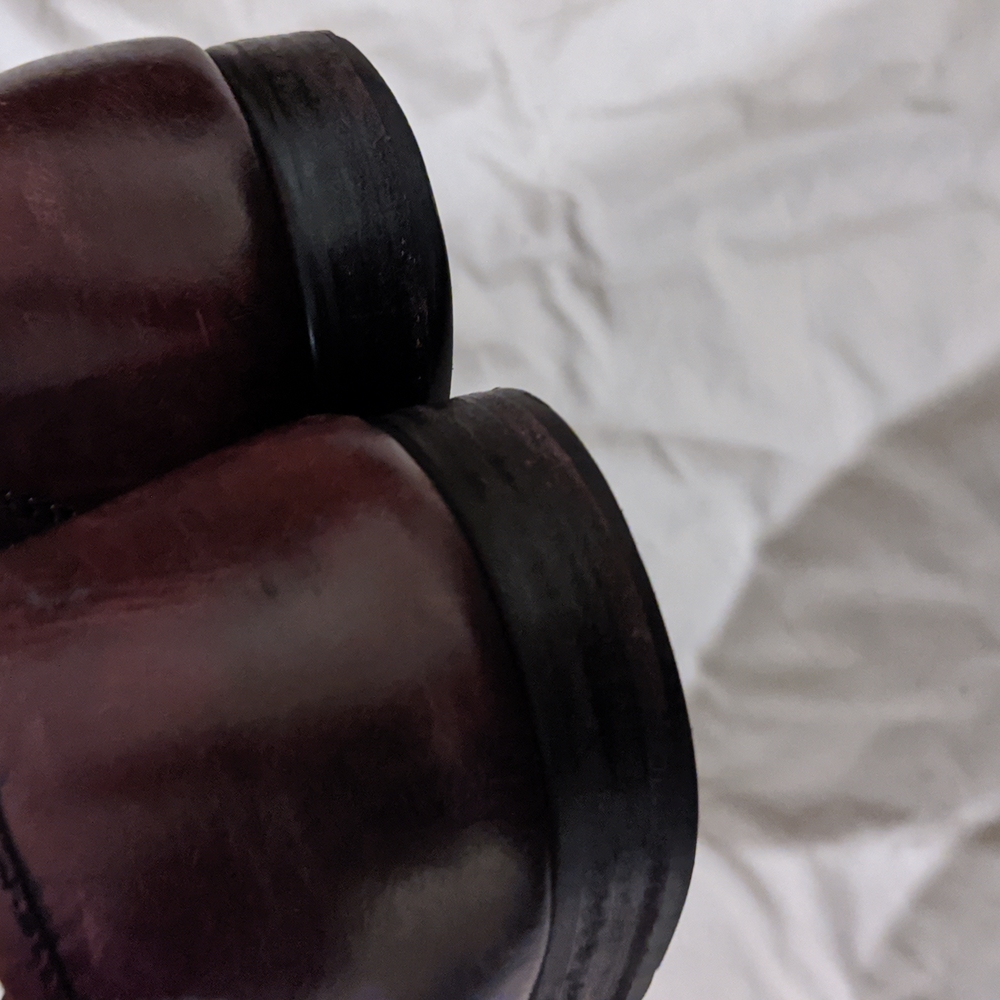Florsheim burgundy size 9D slip on shoes - Picture 4 of 4